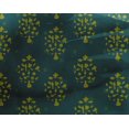 thumbnail image 4 of oneOone Georgette Viscose Fabric Floral Block Printed Fabric 1 Yard 42 Inch Wide, 4 of 4