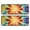 Colorful Tie Dye, variant on Kitchen Rugs Sets Of 2,Vibrant Tie Dye Symmetry Anti Fatigue Kitchen Mat Rugs Non Slip Washable,Decorative Kitchen Floor Mats for Kitchen,Sink,Laundry,17"x47"+17"x47"