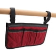 thumbnail image 3 of Wheelchair Side Bag, Multifunctional Large Capacity Wheelchair Pouch Bag Waterproof Polyester Multi Pocket Design Wheelchair Side Pocket for Outdoor Mobile Chair, 3 of 7