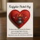 thumbnail image 1 of Herunwer Firefighter Pocket Hug With Gift Card, Firefighter Heart Pocket Hugs, Appreciation Symbol of Gratitude, Protection, for Firefighters, Their Families, and Supporters, 1 of 4