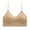 01 Khaki, variant on Spaghetti Straps Sports Bra for Women Comfort Wireless V Neck Ladies Camisole Yoga Bras