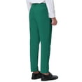 thumbnail image 3 of INSPIRE CHIC Men's Dress Solid Color Pants Straight Front Chino Slacks, 3 of 6