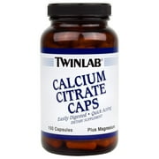 Twinlab Calcium Citrate Plus Magnesium Capsules, 150 Ct