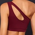 thumbnail image 4 of Ohufall Sports Bras for Women, Women's One-shoulder Sports Bra Fitness Yoga Quick-drying Shock-proof Vest Running Sports Bra, 4 of 5