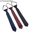 thumbnail image 2 of Cinturón de cuerda con pajarita de estilo universitario de color sólido, corbata cómoda para gente perezosa para hombres y mujeres de negocios, 2 of 5