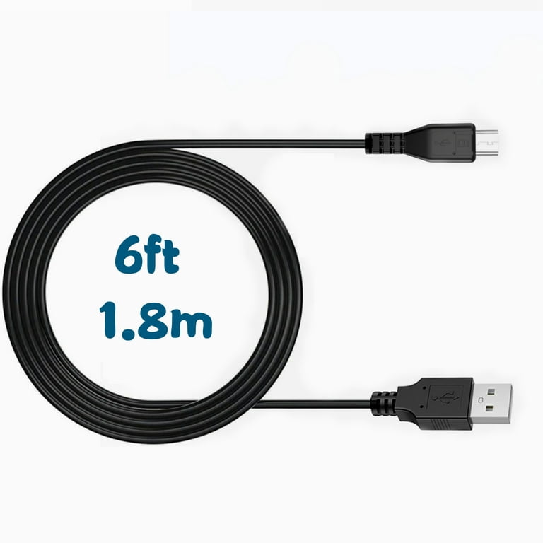 overførsel Udøve sport tab FITE ON 6ft Micro USB Charging Cable Replacement for Roku Streaming Stick  Roku Express+ Power Cord - Walmart.com