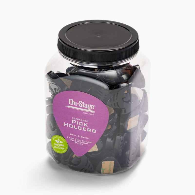 On-Stage GSAPK6500 Jar of 100 Pick Holders