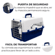 thumbnail image 3 of Transportadora Spc-450 Puerta Metálica Perro Gris Sunny Sunny SPC-450, 3 of 4