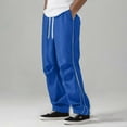 thumbnail image 2 of Men's Spring/Summer Retro Pants - Sports Casual Loose Straight - Leg for All - Season Activities, 2 of 6