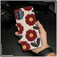thumbnail image 6 of LYM-Phone Case For Nokia C300 4G, Phone Pouch Oil Painting Back Cover Cute Anti-dust Full wrap Dirt-resistant TPU Waterproof Cartoon Shockproof Soft case flower Durable Silicone Graffiti, 6 of 9