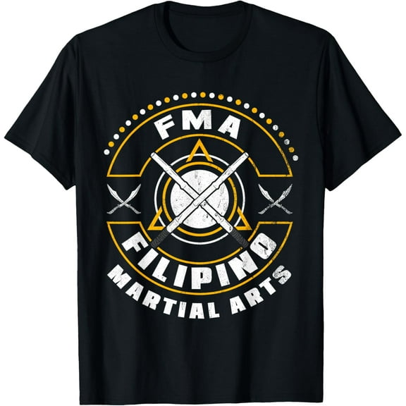 Eskrima Kali Arnis Filipino Martial Arts Escrima Sticks T-Shirt