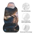 thumbnail image 5 of Yiaed Sunset Cliff Dinosaur Print Car Seat Covers,Universal Auto Seats Protector Fits for Car,SUV Sedan,Truck,Automotive Seat Covers & Accessories(Two packs), 5 of 7