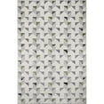 thumbnail image 1 of Bashian C190-IVGY-4X6-CA102 3 ft. 6 in. x 5 ft. 6 in. Carlyle Transitional Polypropylene & Polyester Power Loom Rectangle Area Rug, Ivory & Grey, 1 of 1