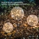 thumbnail image 4 of Luz De Bola Solar Agrietada LED Amarilla Cálida, Encendido Automático Romántico, Perfecto Para Decoración Al Aire Libre, 4 of 7
