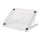 thumbnail image 5 of 1pc metal plegable portátil rack ajustable computadora soporte portátil tableta (blanco), 5 of 5