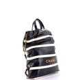 thumbnail image 2 of Pre-Owned 22 Chain Backpack Striped Shiny Calfskin Medium By Rebag, 2 of 8