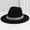 Z-31BK, variant on Cowboy Hat For Men And Women Rhinestone Design Bohemian Style Wide Brim Design Fashionable Caps With Chain For Country Dance Party Beige One Size