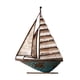 thumbnail image 1 of Maqueta de barco de vela occidental, hecha a mano, juguetes sólidos, manualidades para armar. Los 20X27CM, 1 of 6