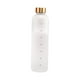 thumbnail image 1 of Botella de agua motivacional que le recuerda que más agua 32 / 1000 ml con r de tiempo Botella de motivacionportiva para , Blanco BLESIY  botella deportiva, 1 of 6