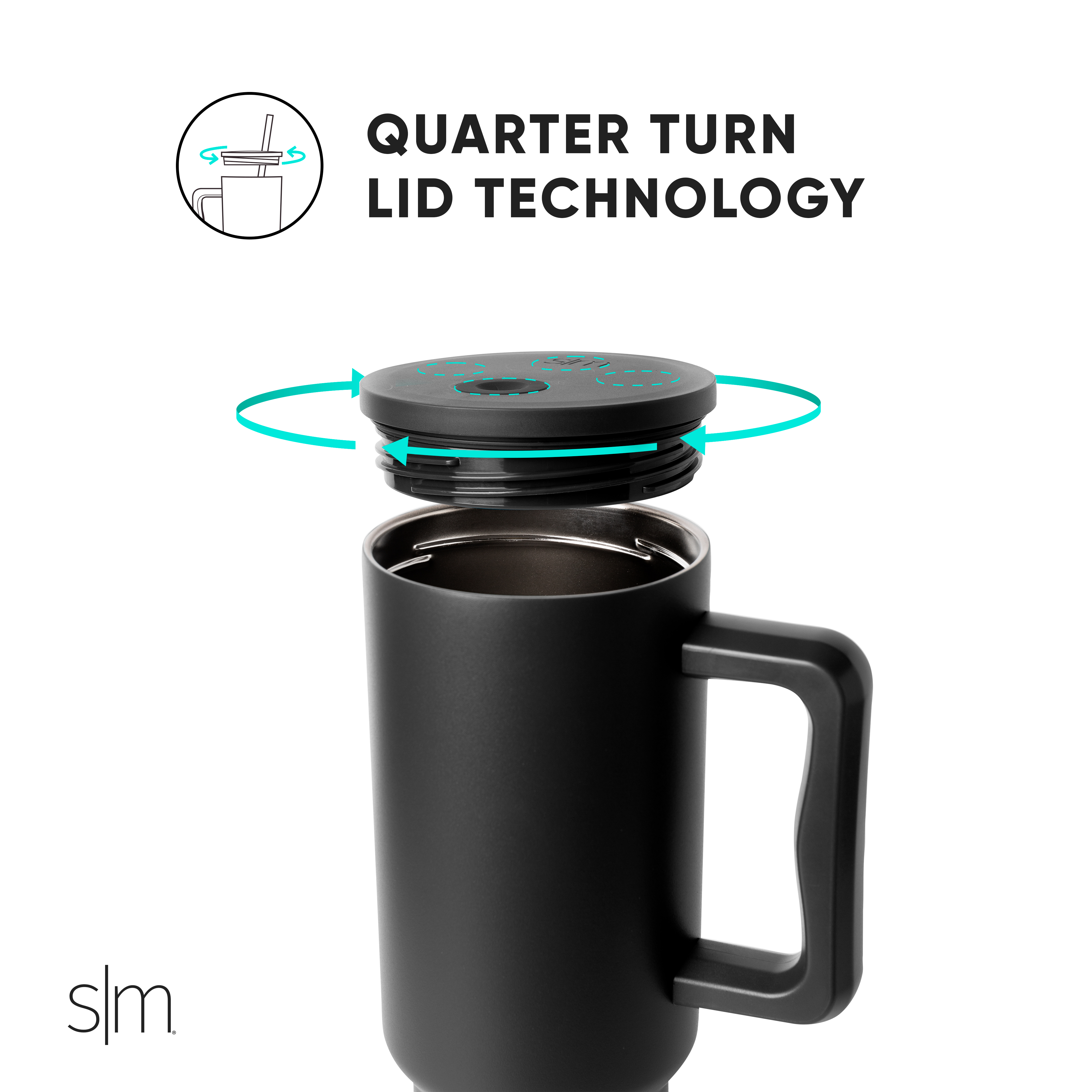 Simple Modern 40oz Trek Tumbler Electric Lavender photo 3