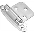 thumbnail image 1 of Hickory Hardware P244-CLX Chromolux Surface Self-Closing Flush Hinge 2-Pack, 1 of 1