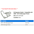thumbnail image 2 of Oil Separator Gasket - Compatible with 2008 - 2010 Volkswagen Passat 2009, 2 of 2