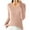 Pink, variant on Lmnyox Women's Casual Sweaters Solid Color Long Sleeve Basic Sweater Tops Fall Winter Fashion Loose Knit Tops