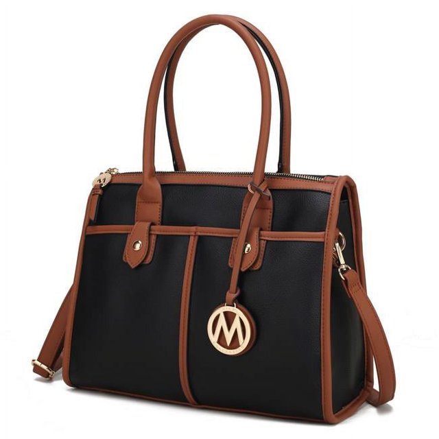 MKF Collection by Mia K. MKF-X762BK-BR Sacoche Livia