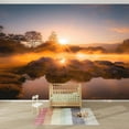thumbnail image 3 of Modern Wallpaper Murals 3D Natural hot spring rock reflection Son National Park Peel and Stick Removable Self-Adhesive PVC Wall Stickers for Nursery Kids Bedroom TV Wall Decor, 3 of 5
