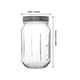 thumbnail image 2 of Insect Observation Transparent Mason Jar Wide Mouth Glass Container with Mesh Lid, 2 of 5