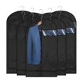 thumbnail image 4 of Durable Waterproof Clothing Cover PEVA Hanging Storage Bag Clothes Dust Bag Closet Organizer Garment Bag GREY-60X120CM, 4 of 8