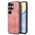 thumbnail image 1 of Case For Samsung Galaxy S26 Ultra/S26 Plus/S26, Frosted Cover With Anti-Fall PU Leather Screen Protector Shell, 1 of 6