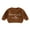 Brown, variant on Binshrliy Toddler Baby Girl Boy Thanksgiving Sweater Long Sleeve Letter Embroidery Pullover 3M 6M 9M 12M 18M 24M 3T 4T 5T Kids Warm Jumpers Tops Fall Loose Knitwear