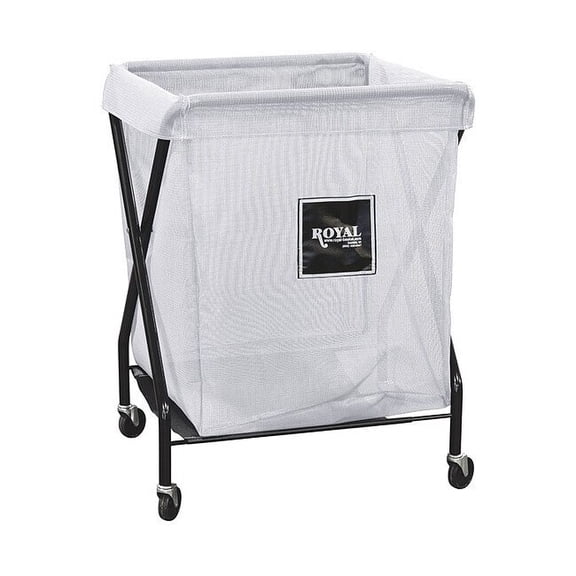 X-Frame Cart,8 Bu,White Mesh G08-WWX-XMA-3ONN