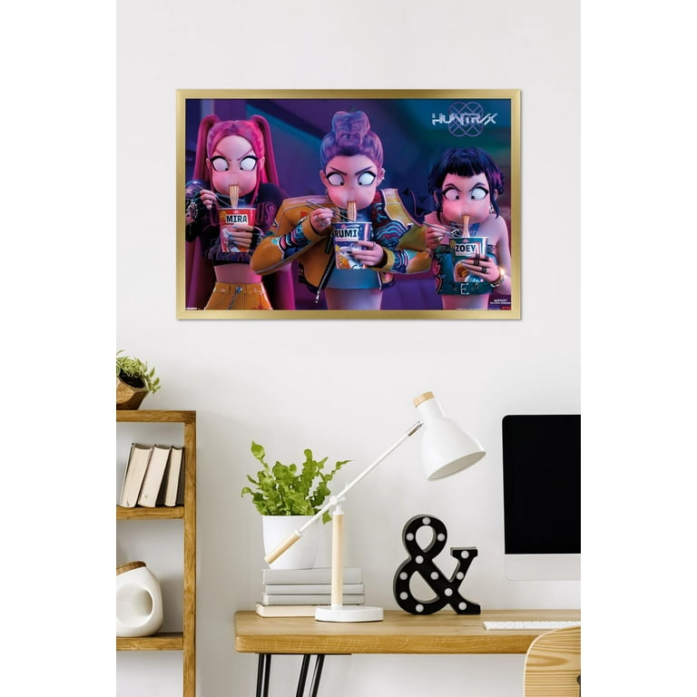 Netflix KPop Demon Hunters (2025) - Huntrix Noodles Wall Poster
