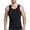 Black, variant on Uikmnh Men's Slim Fit Vest Shirt Waist Top Compression Shapewear Tanks Body Undershirt for Toning Abdomen