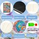 thumbnail image 4 of Art Diary Book Diy Journal Notebook Diamante Special Paintbook 5d Painting para Adultos Dibujo Arte en El, 4 of 9