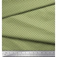 thumbnail image 3 of Soimoi Green Heavy Canvas Fabric Seamless Damask Printed Fabric 1 Yard 58 Inch Wide, 3 of 3