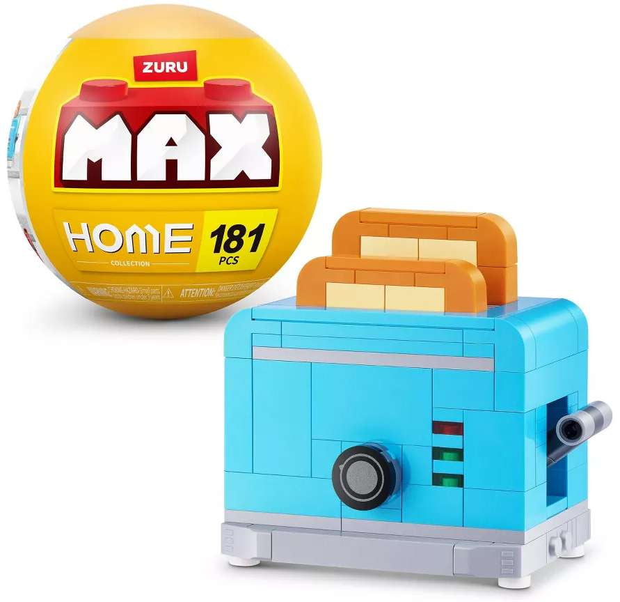 MAX Brick Construction HOME Mystery Pack [Up to 181Pieces]