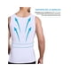 thumbnail image 2 of Camiseta Interior Hombre Control De Postura Soporte Lumbar Blanca M, 2 of 6