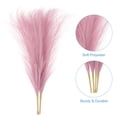thumbnail image 3 of 2 Paquetes de Hierba Pampas Falsa de 17 Pulgadas, 10 Tallos de Hierba Artificial para Decoración, Marrón Rojo, 3 of 6