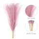 thumbnail image 3 of 2 Paquetes de Hierba Pampas Falsa de 17 Pulgadas, 10 Tallos de Hierba Artificial para Decoración, Marrón Rojo, 3 of 6