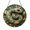 Acrylic 3.5 Inch, variant on Serpent Window Hanging, Faux Glass Inspired Nature Decor for Statement Home Art