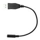 thumbnail image 4 of Adaptador de sonido USB A a 3,5 mm Cable adaptador de sonido digital profesional para PC para PS4 para computadora portátil PS5, 4 of 5