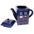 thumbnail image 2 of Doctor Who Tardis Ceramic Tea Pot, 2 of 3