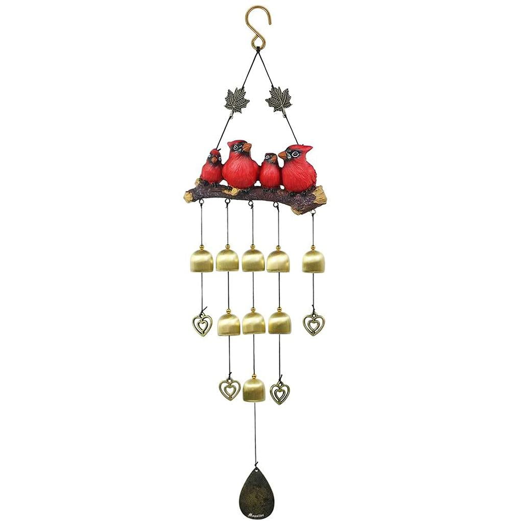 Wind Chime Decoration Beautiful Bird Family Design Hanging Wind Chime ...