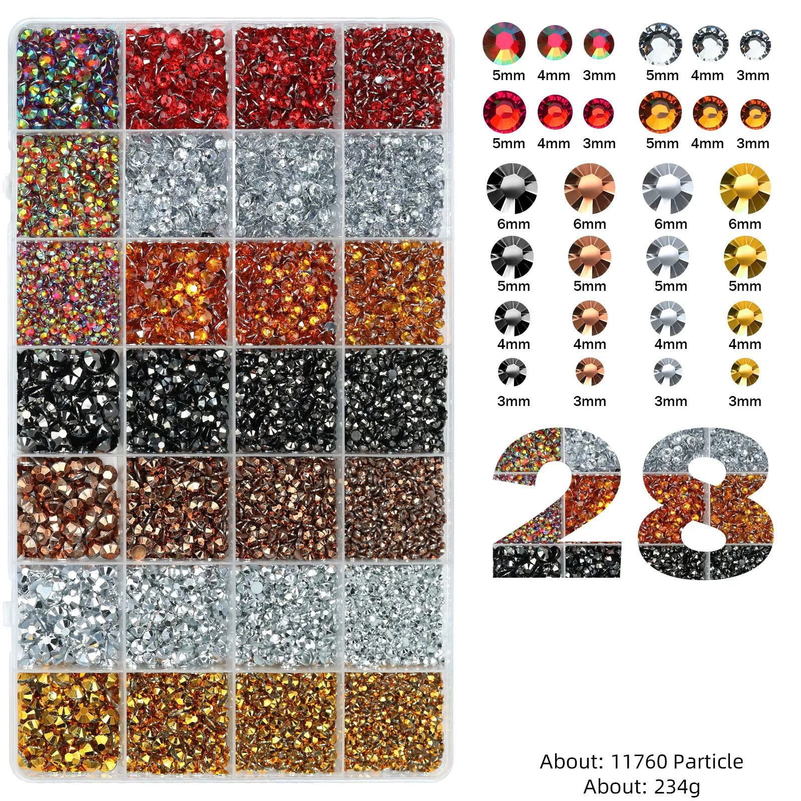 Flat Back Gemstone Resin Jelly Rhinestone Bedazzling Kit with Glue Tweezers Pen for Clothing Shoes Bag Decoration Diy Crafts Jewelry Making