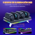 thumbnail image 3 of Base de carga para Nintendo Switch 2 Joy-Cons - Estación de carga para hasta 4 controles de Switch con iluminación RGB, indicadores LED y alertas audibles, puerto Type-C, 3 of 7