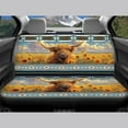 thumbnail image 5 of KUIFORTI Western Highland Cow Car Seat Covers Full Set, Automotive Seat Covers Accessories Breathable Front Car Seat Cover Pack of 4 Car Seat Protector Cushion Pad Mat Easy to Install, 5 of 7