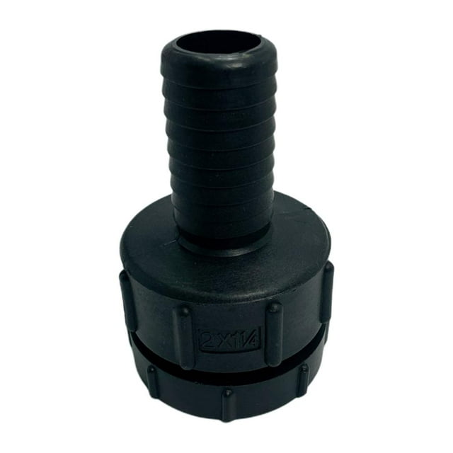 koolsoo Connexion de Réservoir IBC Noir 62 mm Raccords du..., Noir, 32mm